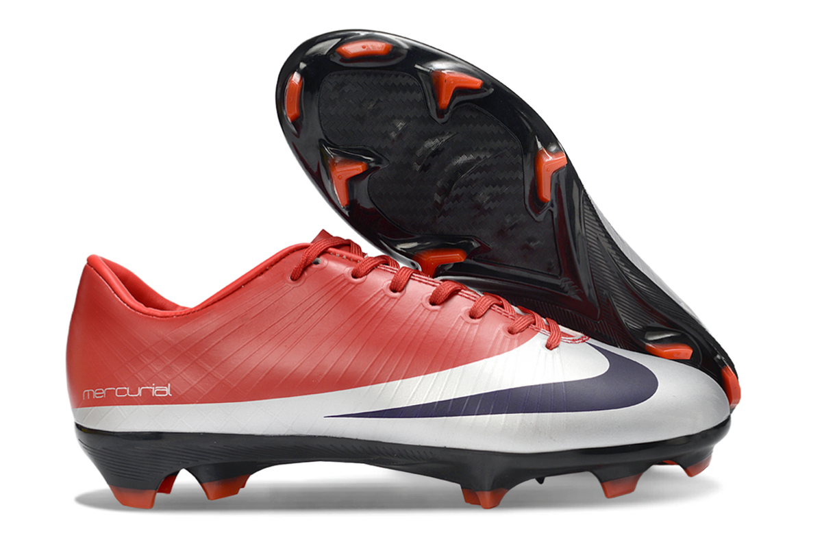 CR7 Mercurial Vapor XV Elite FG — Red/Black