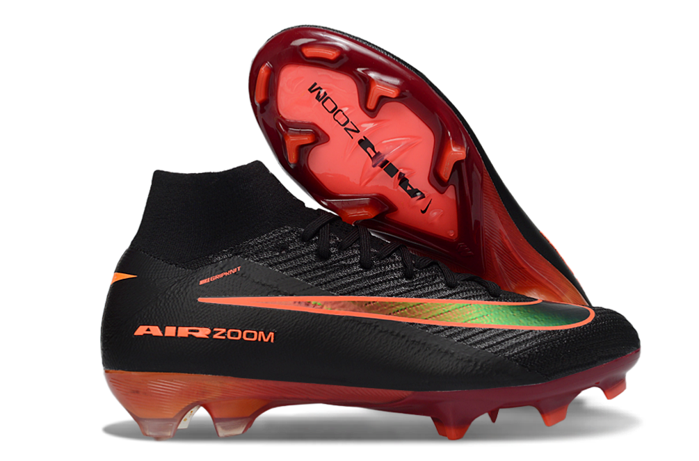 Air Zoom Mercurial Superfly XV Elite FG — Black/Red