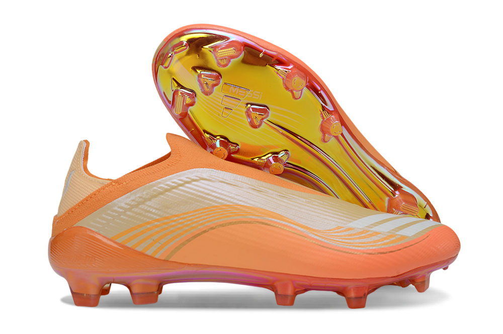 MESSI F50 ELITE FG — Orange/Yellow