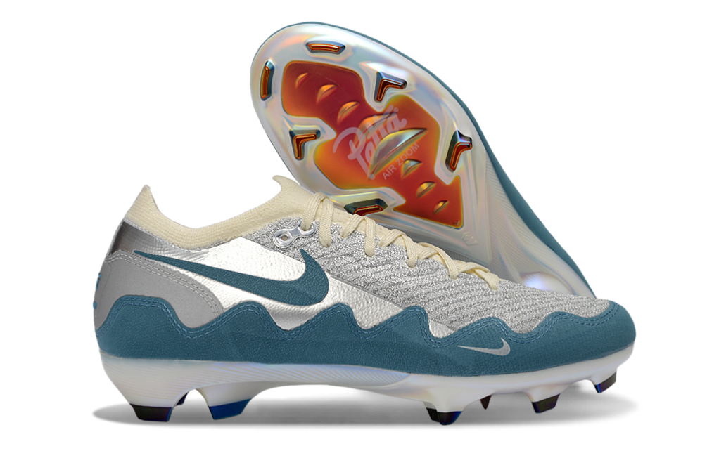 Patta X Mercurials FG — Cream/Blue