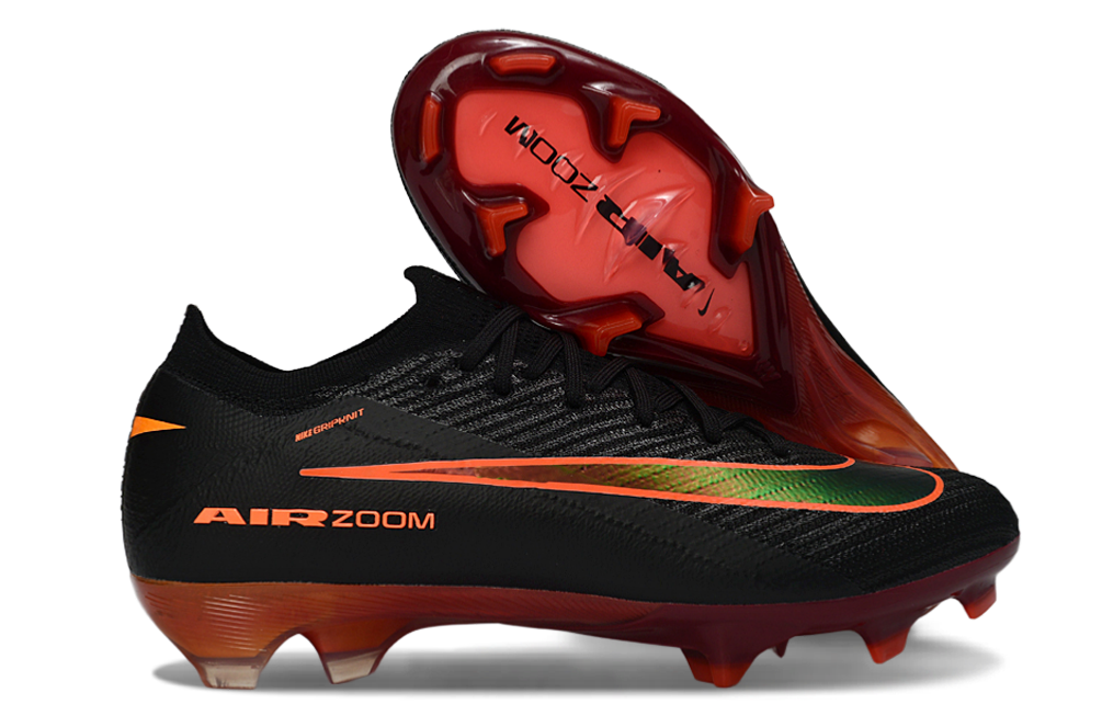 Air Zoom Mercurial Vapor XV Elite FG — Black/Red/Orange